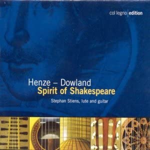 VARIOUS - HENZE:SPIRIT OF SHAKESPEARE - CD image 1