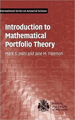 Introduction to Mathematical Portfolio Theory