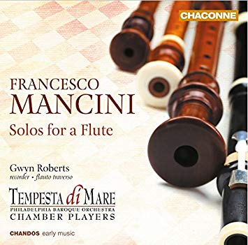 Tempesta di Mare Cha - Francesco Mancini: Solos for a Flute - CD image 1