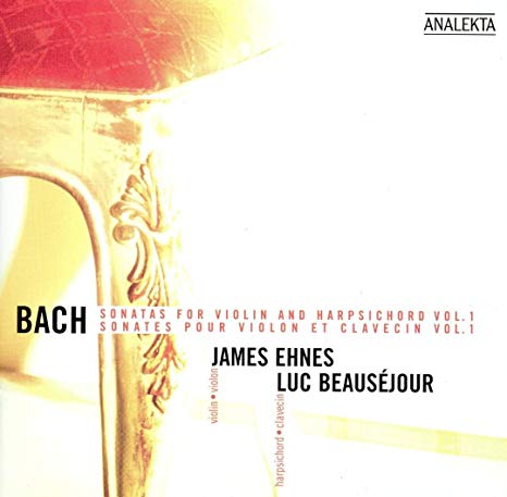 Johann Sebastian Bac - Bach: Sonatas for Violin & Harpsichord - CD image 1