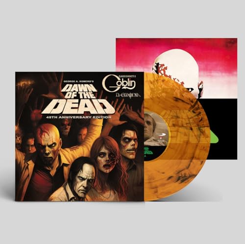 CLAUDIO SIMONETTIS G - DAWN OF THE DEAD OST - ORANGE - Vinyl Record image 1