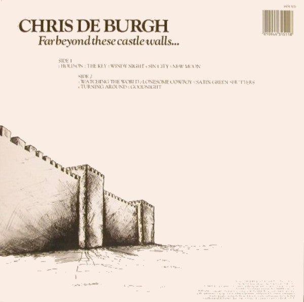 Chris de Burgh - Far Beyond These Castle Walls - Used Vinyl Record image 2