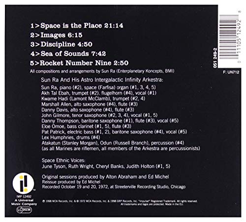 Sun Ra - Space Is The Place - CD image 2