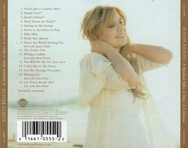 Alison Krauss - A Hundred Miles Or More: A Collection - CD image 7