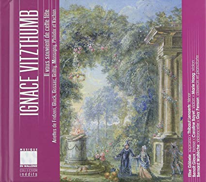 Benoit Glaux - Ignace Vitzthumb: Il Vous Souvient De Cette Fete - CD image 1