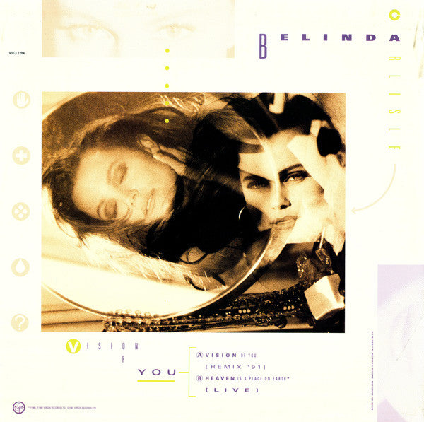 Belinda Carlisle - Vision Of You '91 - Used Vinyl Record 12" image 2