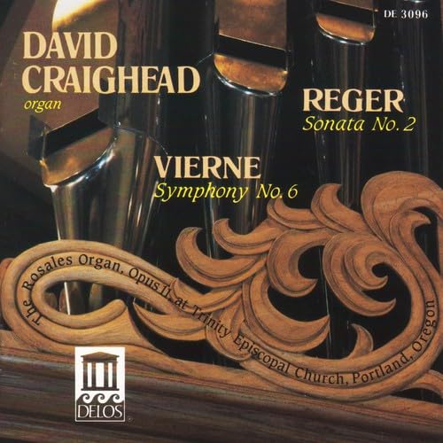 Organ Music of Reger and Vierne - CD image 1