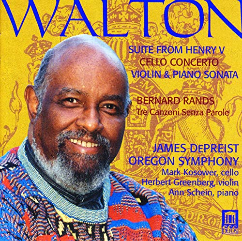 William Walton - Suite from Henry V Cello Concerto (Depreist) - CD image 1