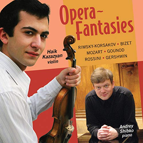Efrem Zimbalist - Opera Fantasies - CD image 1