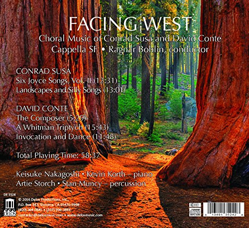 Cappella SF - Facing West: Choral Music of Conrad Susa and David Conte - image 2