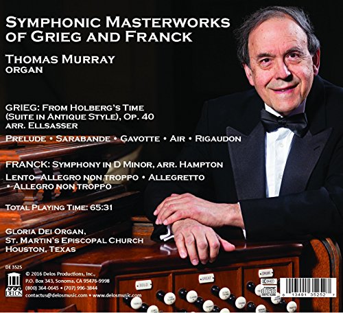Edvard Grieg - Symphonic Masterworks of Grieg and Franck - CD image 2