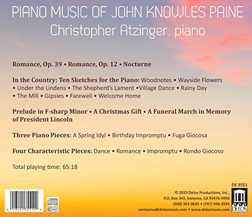 John Knowles Paine - Piano Music of - CD image 2