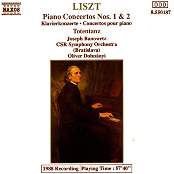 BANOWETZ - LISZT:PIANO CONCERTOS 1 & 2 - CD image 1