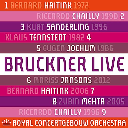 Royal Concertgebouw - Bruckner: Symphonies Nos. 1-9 - CD image 1