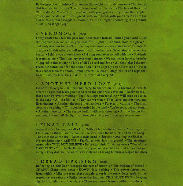 Shadows Fall - Threads Of Life - Used CD image 8