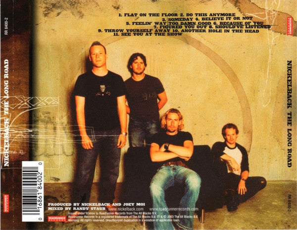 Nickelback - Long Road - CD image 2