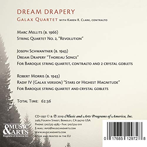 GALAX QUARTET/KAREN - DREAM DRAPERY - CD image 2