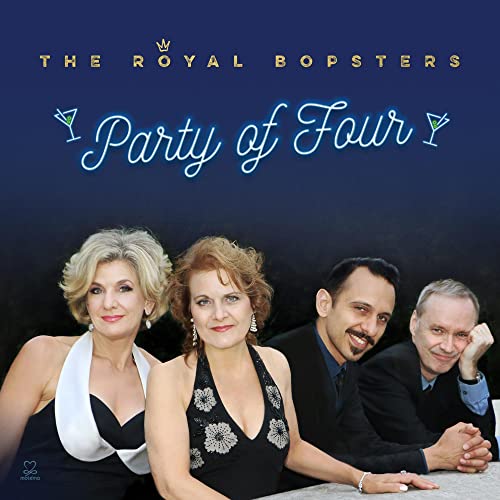 ROYAL BOPSTERS - PARTY OF FOUR - CD ALBUM image 1