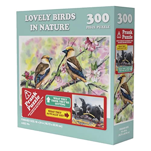 Doing Things Birds Prank Puzzle 300pcs - Non-book item image 2