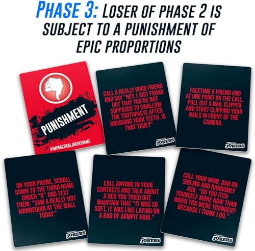 Impractical Jokers Box of Challenges Card Game - Non-book item image 6