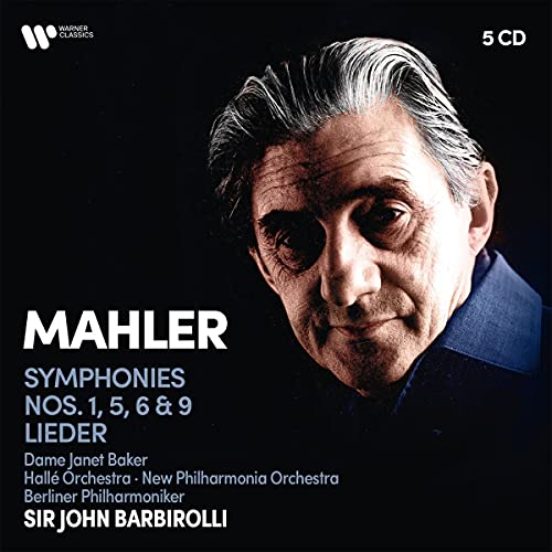 Sir John Barbirolli - Mahler: Symphonies Nos. 1, 5, - CD image 1