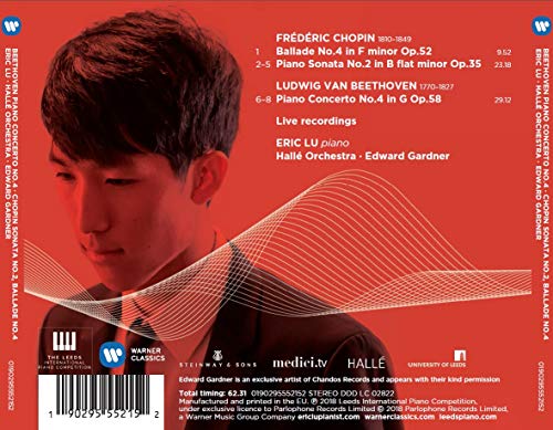 Ludwig van Beethoven - Beethoven: Piano Concerto No. 4/Chopin: Sonata N image 2