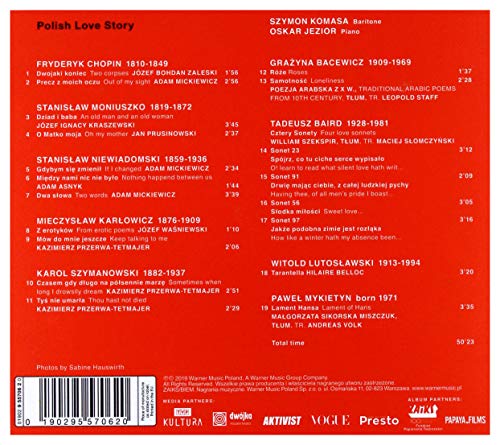 Szymon Komasa - /Oskar Jezior: Polish Love Story - CD image 2