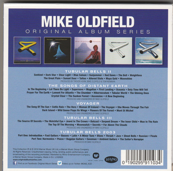 Mike Oldfield - Original Album Series - CD image 3