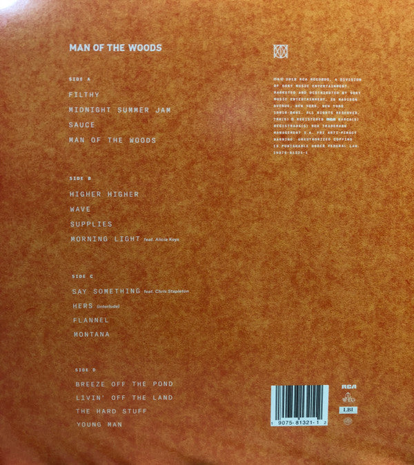 Justin Timberlake - Man Of The Woods - Vinyl Record image 1