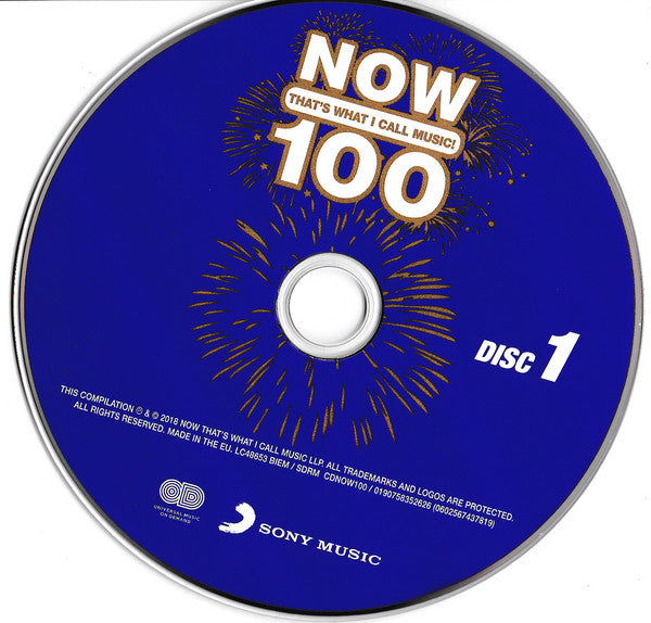 Various - Now That's What I Call Music! 100 - Used CD image 3