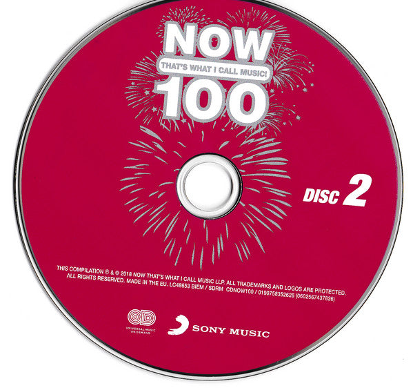 Various - Now That's What I Call Music! 100 - Used CD image 4