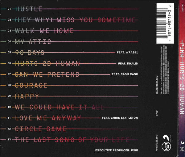 Pink - Hurts 2B Human - CD image 7