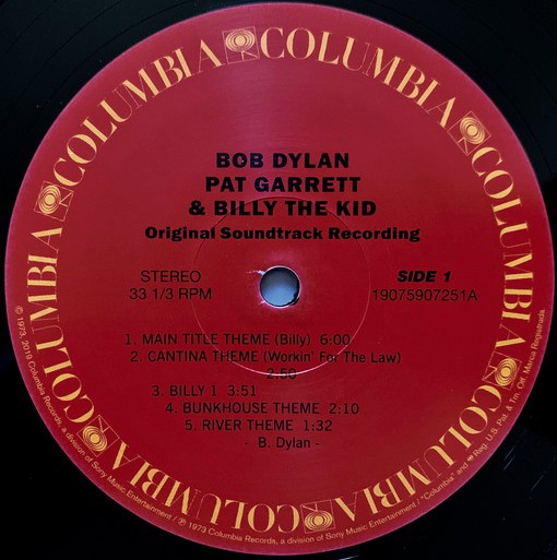 Bob Dylan - Pat Garrett and Billy the Kid - Vinyl Record Vinyl image 1
