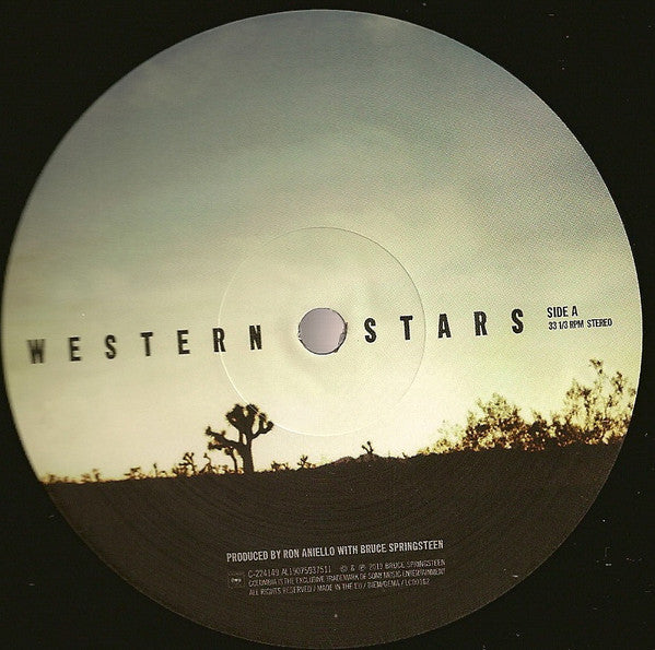 BRUCE SPRINGSTEEN - WESTERN STARS - Vinyl Record image 4