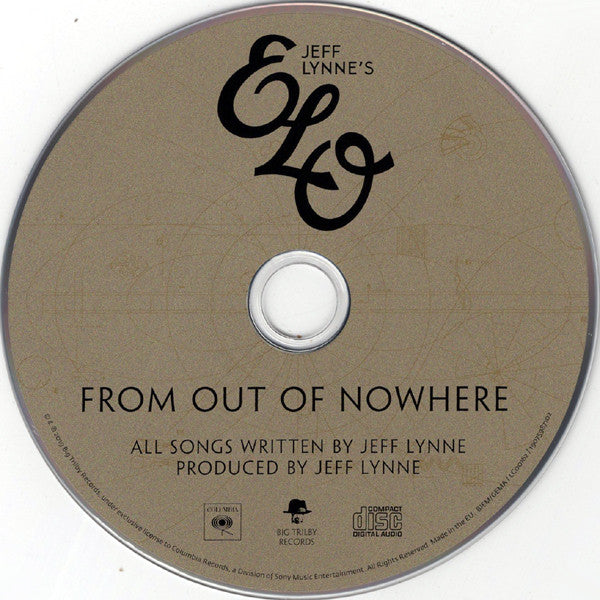 Jeff Lynne's ELO - From Out of Nowhere - CD Longplay image 2