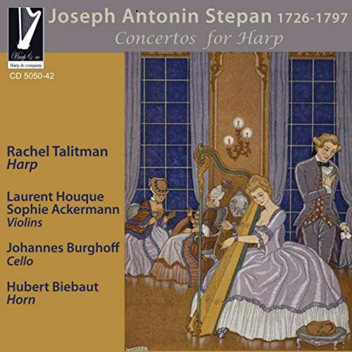 Johannes Burghoff - Antonin Josef Stepan: Concertos for Harp - CD image 1