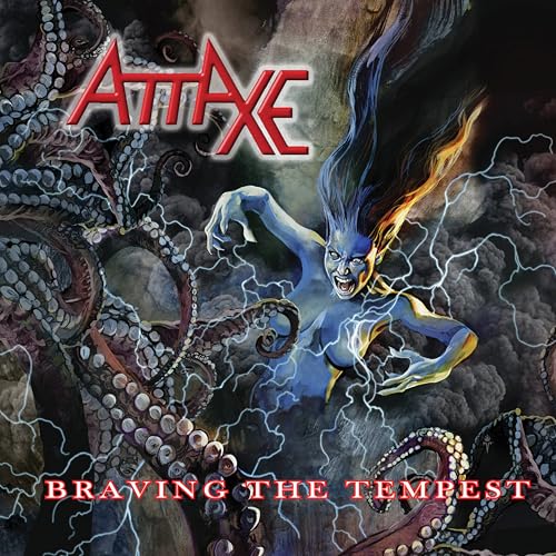 ATTAXE - BRAVING THE TEMPEST - Vinyl Record image 1