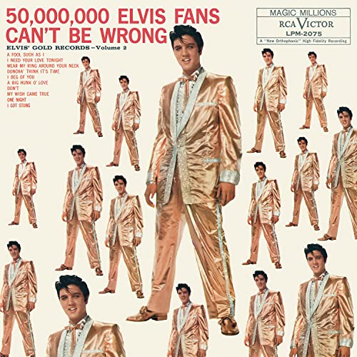 PRESLEY ELVIS - 50 000 000 ELVIS FANS CANT BE - Vinyl Record image 1
