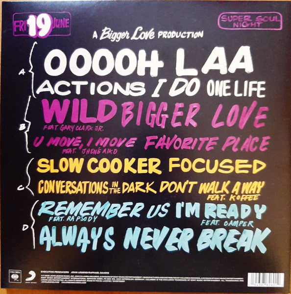 Legend - Bigger Love - Vinyl Record Vinyl Longplay 33 1 image 4
