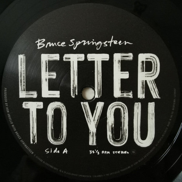 Springsteen - Letter To You - Vinyl Record Vinyl Longplay 33 1 image 3