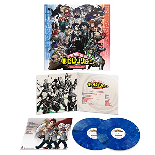 YUKI HAYASHI - MY HERO ACADEMIA: SEASON 5 OST (2LP/1-OPAQUE BLUE MARBLE image 1