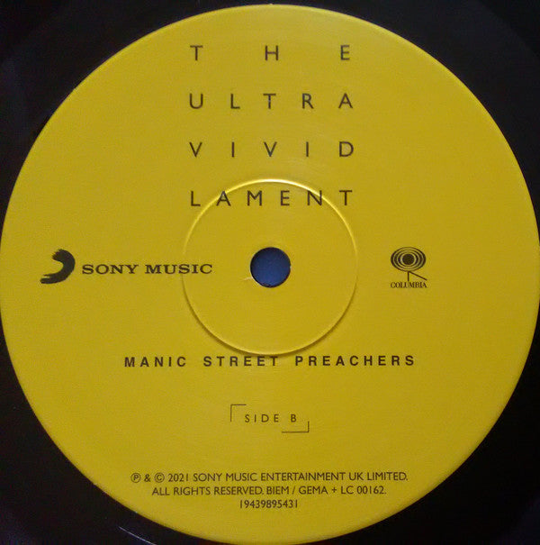 Manic Street Preache - Ultra Vivid Lament - Vinyl Record 12 Album" image 4