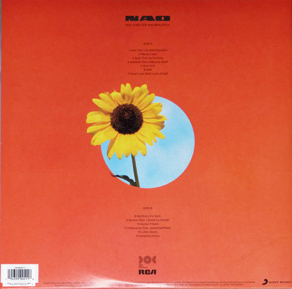 Nao - And Then Life Was Beautiful - Vinyl Record 12 Album" image 3