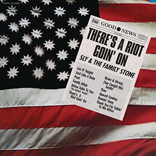 SLY & THE FAMILY STO - RE’S A RIOT GOIN ON (RED VINYL) - Vinyl Record image 1