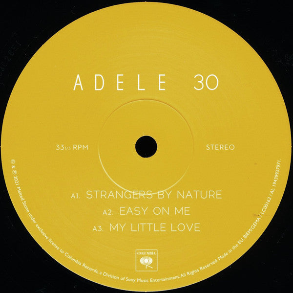 Adele - 30 - Vinyl Record 12 Album" image 1