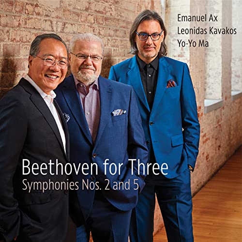 MA - BEETHOVEN FOR THREE: SYMPHONIES NOS 2 & 5 - CD image 1