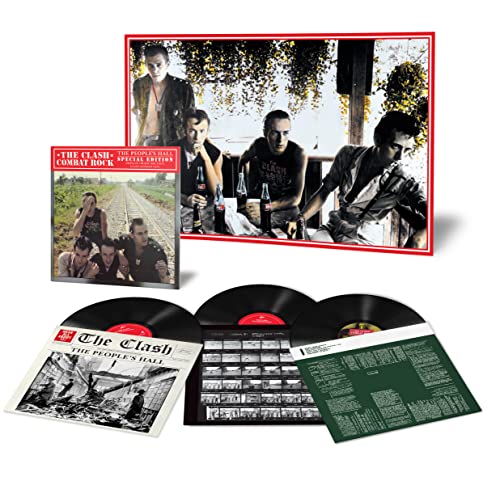 CLASH - COMBAT ROCK + THE PEOPLE'S HALL - Vinyl Record Vinyl Longplay 3 image 2
