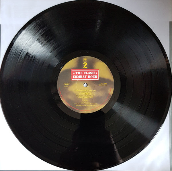 CLASH - COMBAT ROCK + THE PEOPLE'S HALL - Vinyl Record Vinyl Longplay 3 image 5