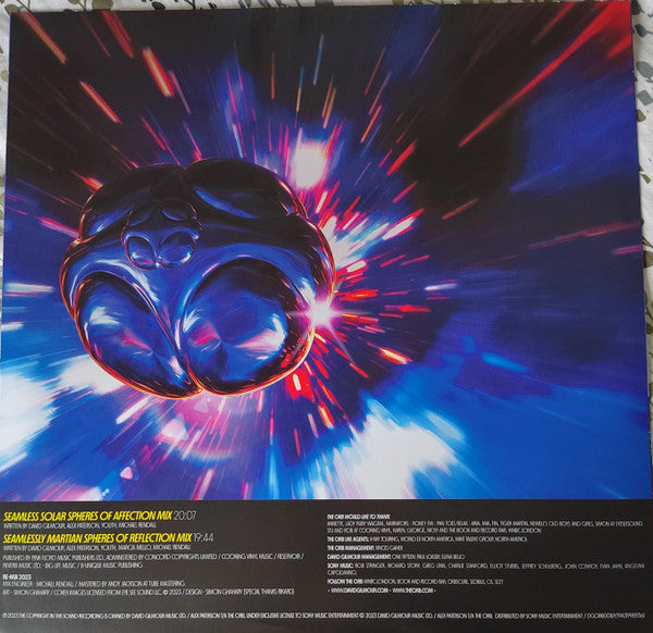 ORB AND DAVID GILMOU - METALLIC SPHERES IN COLOUR - Vinyl Record VINYL image 4