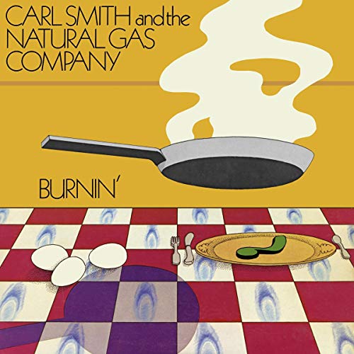 Carl Smith and The N - Burnin - Vinyl Record 12 Album" image 1
